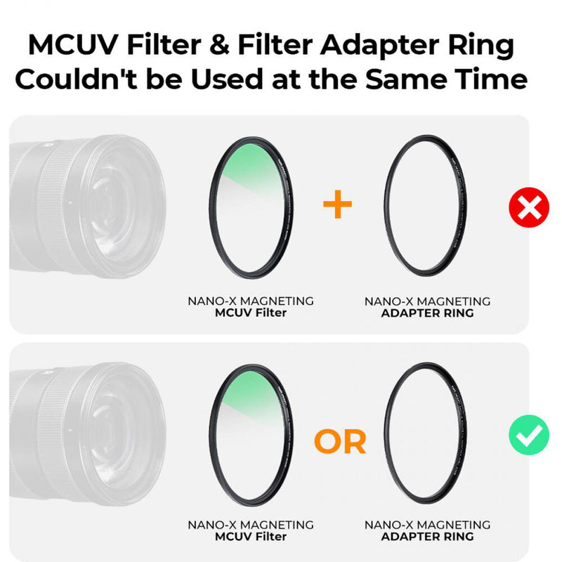 K&F Concept Nano-X Series Magnetic 3-Filter Kit (82mm)