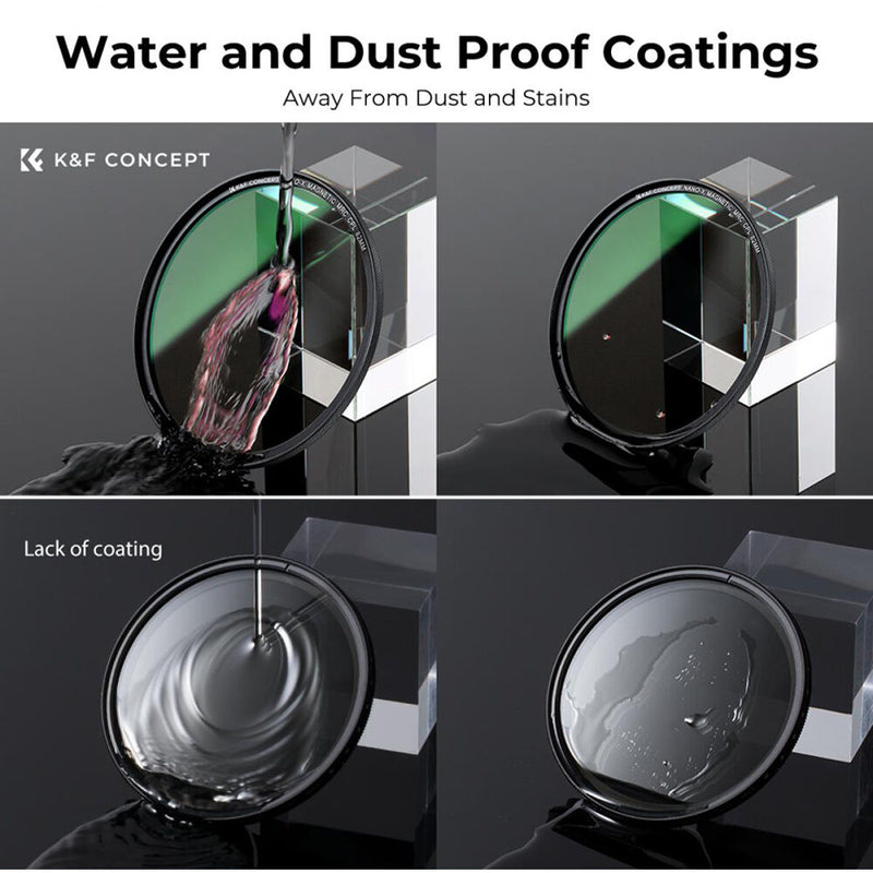 K&F Concept Nano-X Series Magnetic 3-Filter Kit (55mm)