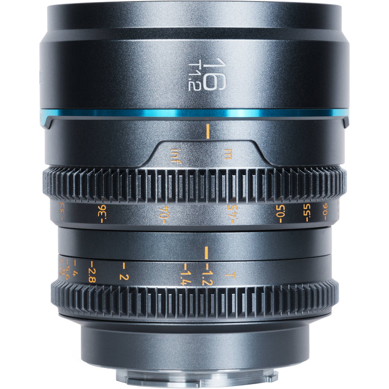 Sirui Night Walker 16mm T1.2 S35 Cine Lens (Leica L, Gunmetal Gray)