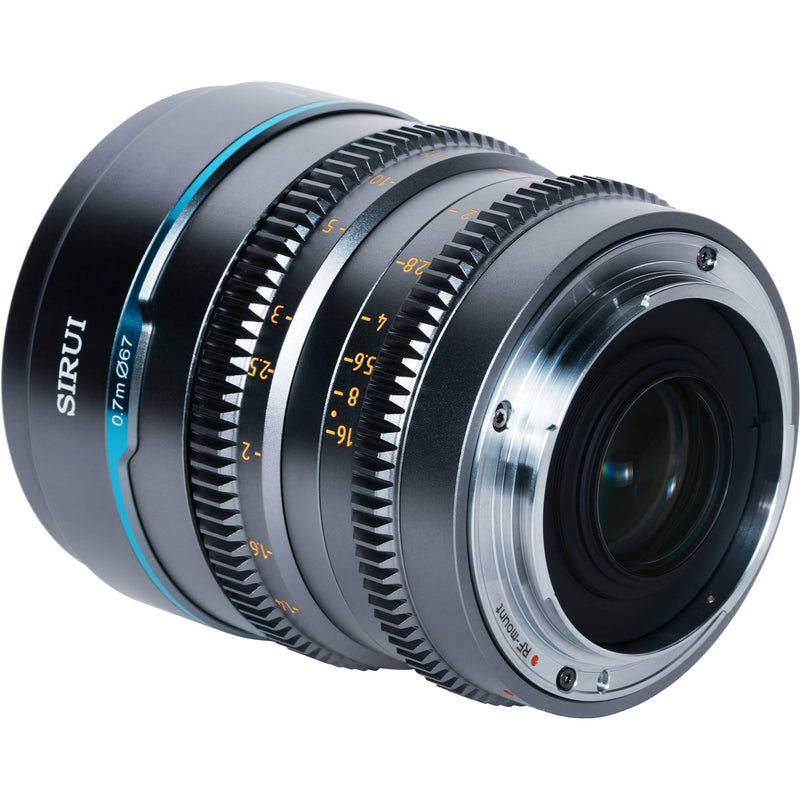 Sirui Night Walker 16mm T1.2 S35 Cine Lens (FUJIFILM X, Gunmetal Gray)