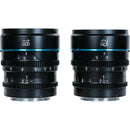 Sirui Night Walker T1.2 S35 Cine 2-Lens Set (FUJIFILM X, Black)