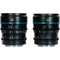 Sirui Night Walker T1.2 S35 Cine 2-Lens Set (FUJIFILM X, Black)
