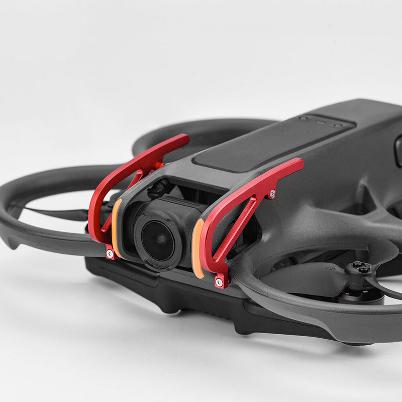 Raywowo Gimbal Collision Protection Bar for DJI Avata 2 (Red, Pair)