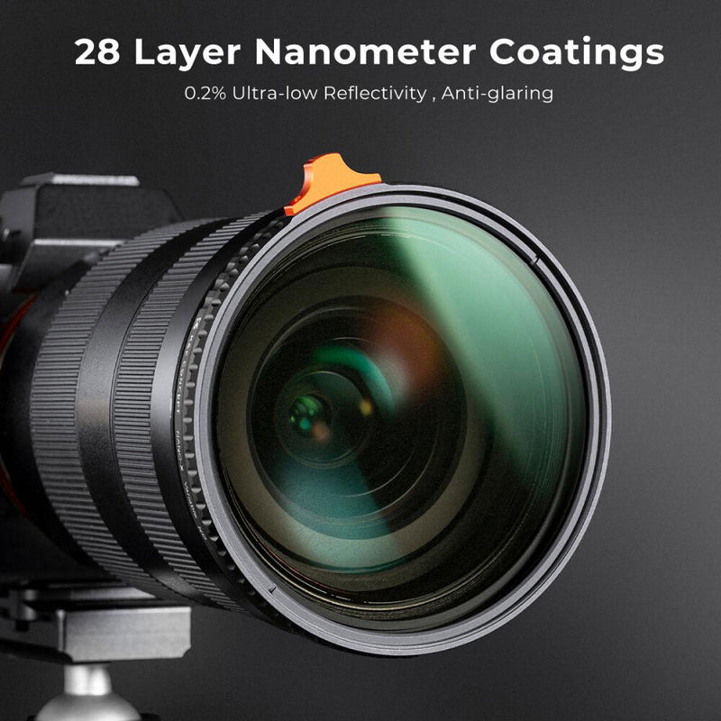 K&F Concept Nano-X Variable ND Filter (62mm, 1 to 9-Stop)