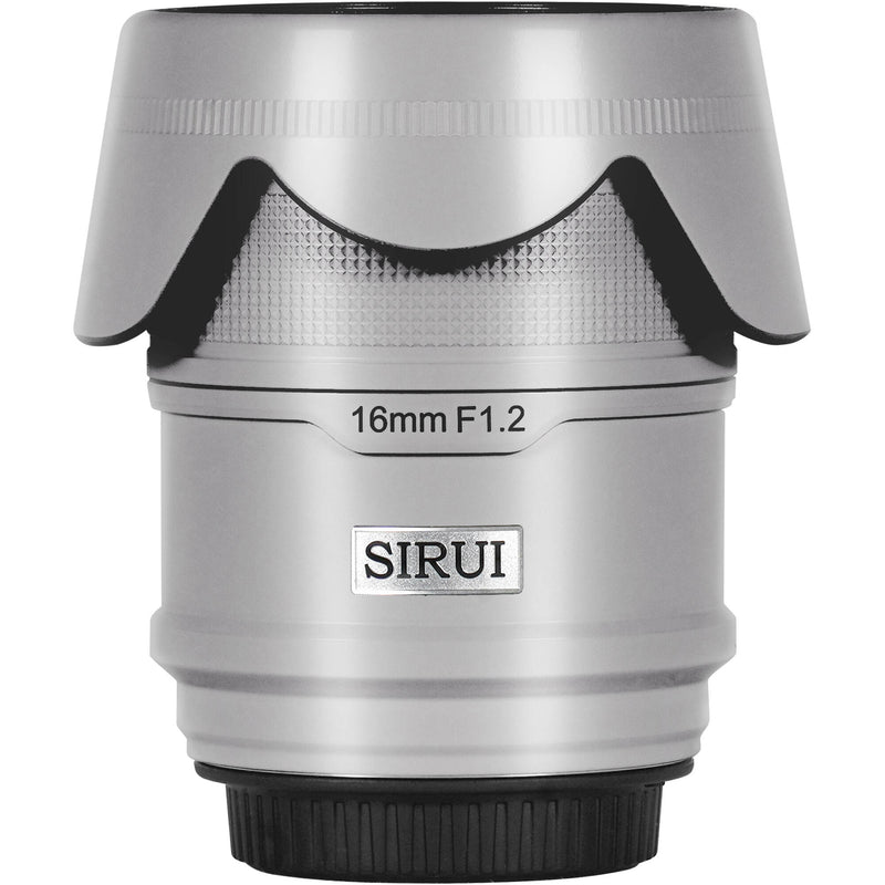 Sirui Sniper 2 Lens Kit with 16mm f/1.2 and 75mm f/1.2 Lens (FUJIFILM X, Silver)