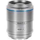 Sirui Sniper 2 Lens Kit with 16mm f/1.2 and 75mm f/1.2 Lens (FUJIFILM X, Silver)