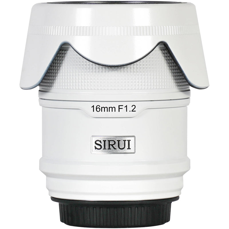 Sirui Sniper 2 Lens Kit with 16mm f/1.2 and 75mm f/1.2 Lens (FUJIFILM X, White)