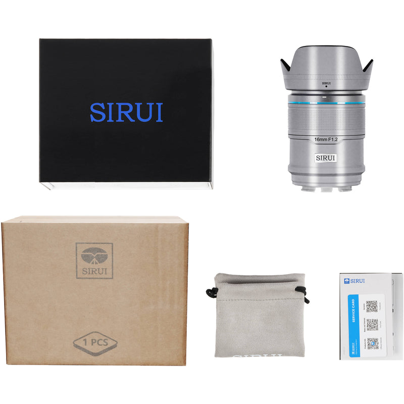 Sirui Sniper 16mm f/1.2 Autofocus Lens (Nikon Z, Silver)