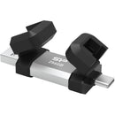 Silicon Power 256GB Mobile C51 USB 3.2 Gen 1 Flash Drive (Silver)