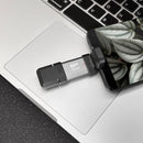 Silicon Power 256GB Mobile C51 USB 3.2 Gen 1 Flash Drive (Silver)