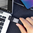 Silicon Power 256GB Mobile C51 USB 3.2 Gen 1 Flash Drive (Silver)