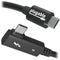 Plugable USB-C to Right-Angle USB-C Thunderbolt 4 Cable (2.6')
