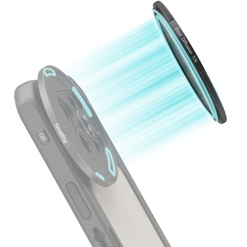 SmallRig Attachable Black Mist Filter (67mm, Grade 1/4)