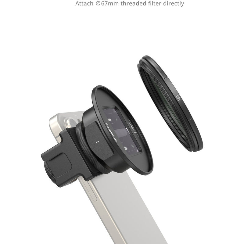 SmallRig 1.33x Anamorphic Lens for Mobile Phones (T-Mount)