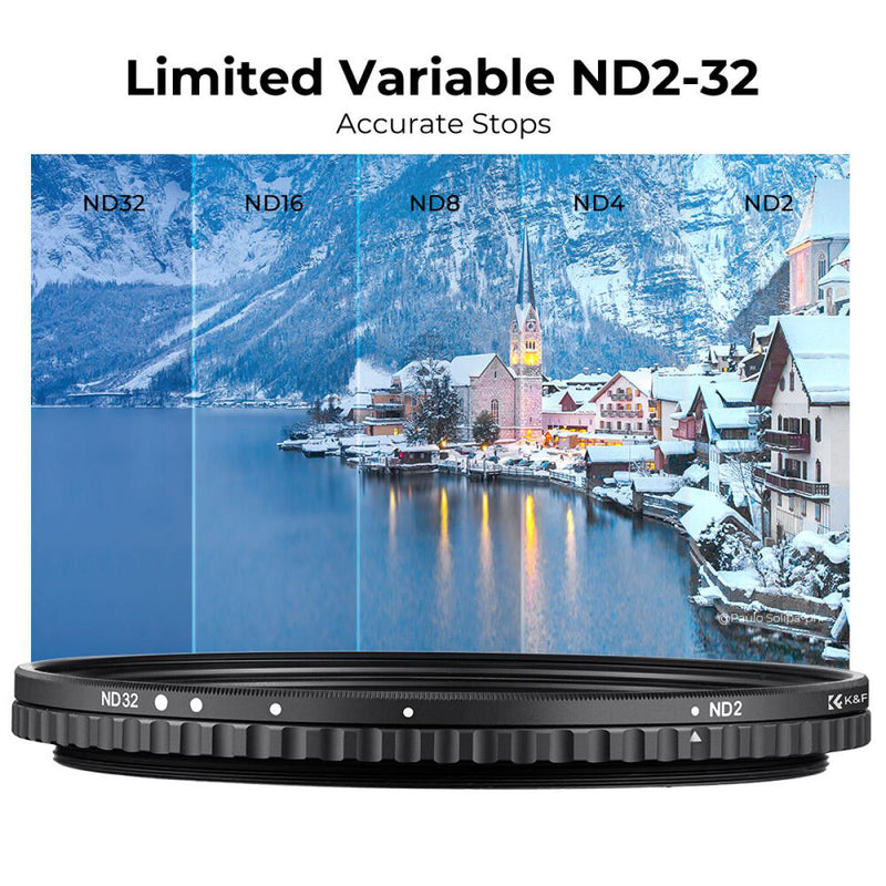 K&F Concept Nano-X Series Variable ND Filter (82mm, 1 to 5-Stop)