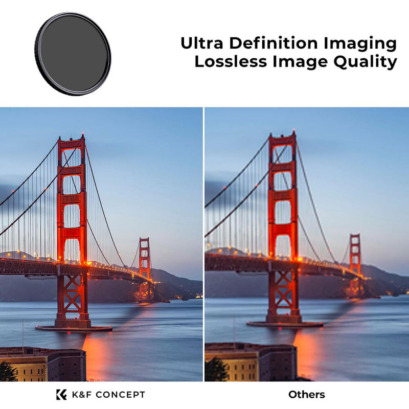 K&F Concept Nano-X Series Variable ND Filter (72mm, 1 to 5-Stop)