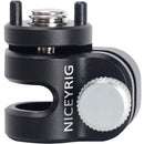 Niceyrig 15mm Single-Rod Holder Clamp with 3/8'' ARRI-Type Locating Screw