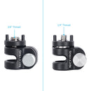 Niceyrig 15mm Single-Rod Holder Clamp with 3/8'' ARRI-Type Locating Screw