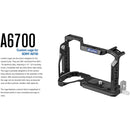 Leofoto Camera Cage for Sony a6700