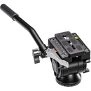 Leofoto BV-15L Fluid Head with Lever Release Clamp