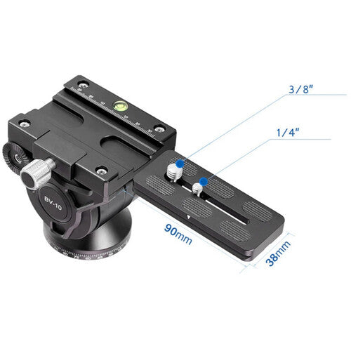 Leofoto BV-15L Fluid Head with Lever Release Clamp