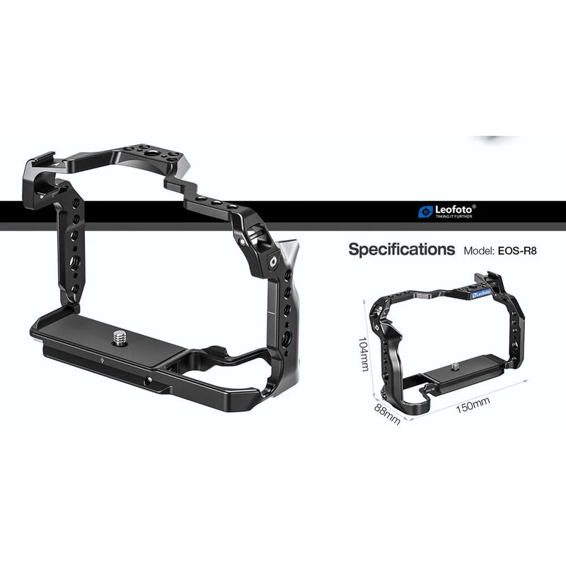 Leofoto Camera Cage for Canon EOS R8