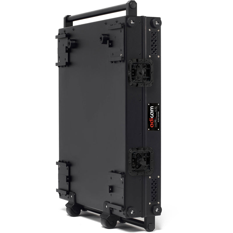 adicam MINI+ Film Cart with Height Adjustable Legs (9" Wheels, Black Latches, 331 lb Load Capacity)