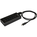 StarTech 7-Port Powered USB-C Mountable Hub