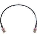 Laird Digital Cinema 12G 4K UHD Belden 4855R Cable with 4855RBUHD3 BNC Connectors (Black, 35')