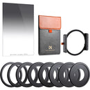K&F Concept Nano-X Series Graduated ND Filter Kit with Holder & Rings (100 x 150mm, 3-Stop)