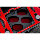 Jason Cases Case with Wheels for RODECaster Pro II, 4 PodMIcs, Stands, and Headsets