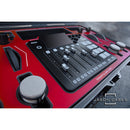 Jason Cases Case with Wheels for RODECaster Pro II, 4 PodMIcs, Stands, and Headsets