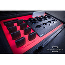 Jason Cases Shure MXW6 and Charger Wheeled Case