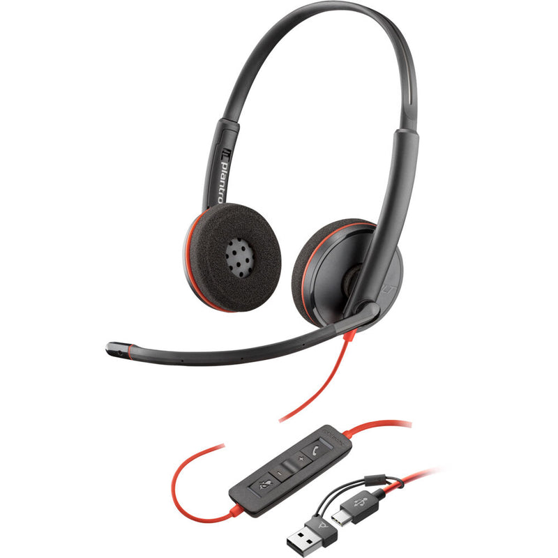 Poly Blackwire 3220 Stereo USB-C Headset