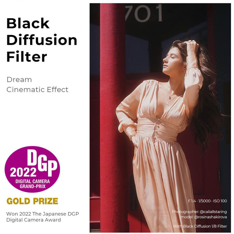 K&F Concept Nano-X Series Black Diffusion Filter (37mm, Grade 1/8)