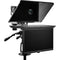Prompter People FLEX PLUS | 16:9 Large Format | Teleprompter with 24" 400 c/dm&sup2; Monitor & 24" Talent Moitor