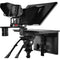 Prompter People FLEX PLUS | 16:9 Large Format | Teleprompter with 24" 400 c/dm&sup2; Monitor & 21.5" Talent Moitor