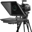 Prompter People Flex Plus FreeStand Teleprompter with 400 cd/m&sup2; Monitor (15")