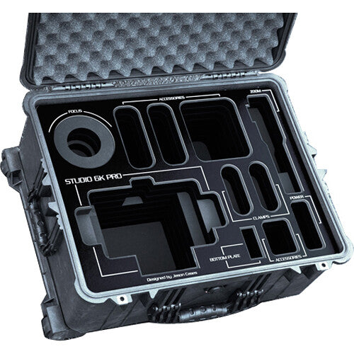 Jason Cases Wheeled Hard Case with Foam Insert for Blackmagic Studio Camera 6K Pro