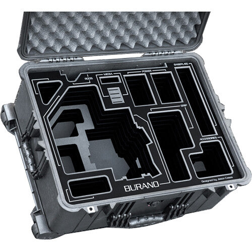 Jason Cases Wheeled Hard Case with Foam Insert for Sony BURANO