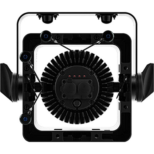 CHAUVET PROFESSIONAL Strike Array 1:4 LED Strobe Heads Mounted In Square Frame with Yokes, and Cables