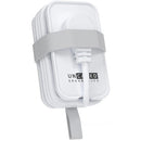 Uncaged Ergonomics 6-in-1 Travel Power Strip with USB Ports (White)