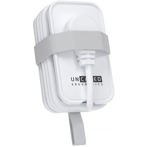 Uncaged Ergonomics 6-in-1 Travel Power Strip with USB Ports (White)