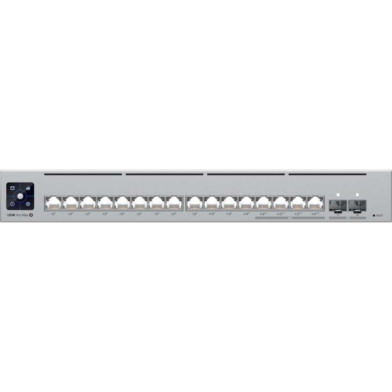 Ubiquiti Networks Pro Max 16 PoE 16-Port 2.5G / 1G Managed Network Switch
