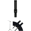 AEA Ribbon Mics NUVO N8 Far-Field Phantom-Powered Ribbon Microphone Kit with Stand and Cable