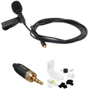 RODE Lavalier Microphone with Locking 3.5mm Sennheiser Adapter & Hiding Kit (Black)