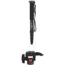 Oben CTM-2500 Carbon Fiber Monopod with VH-R2 Tilt Head Kit