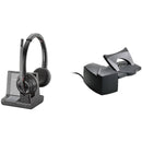 Poly Savi 8220 Wireless Headset and HL10 Handset Lifter Kit