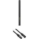 Synco Mic-D2 Hypercardioid Shotgun Microphone and 10' XLR Cable