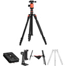 Geekoto AT24Pro Dreamer 77" Aluminum Tripod with Accessory Kit